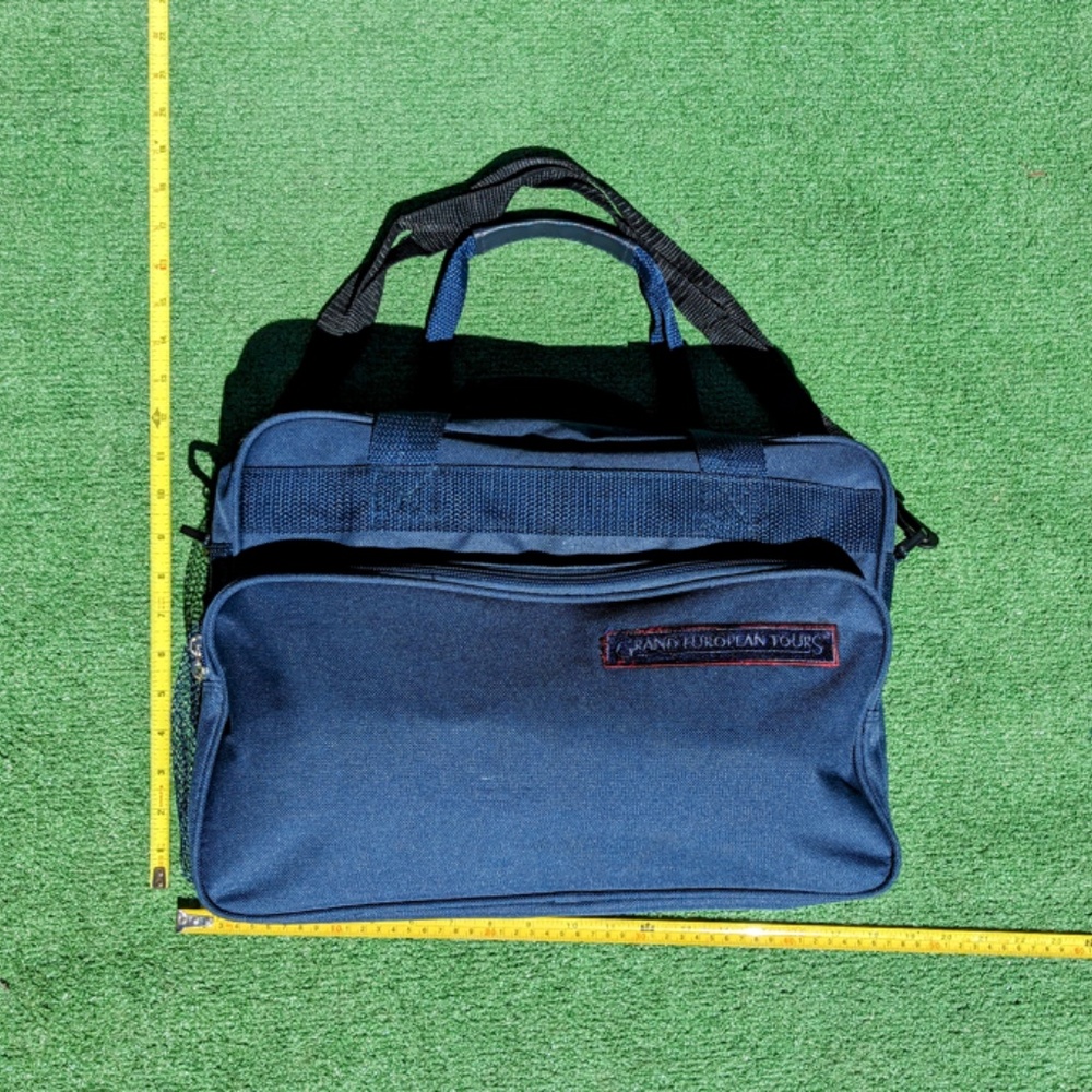 Lightweight Packable Crossbody Shoulder Travel Compact Messenger Multipocket Bag - Picture 5 of 6